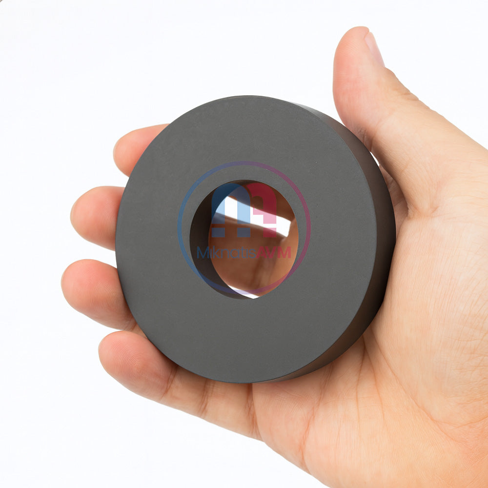 Ø90x36x15 mm Ferrite Ring Magnet – Y35 Grade, Cost-Effective and Durable Ceramic Magnet