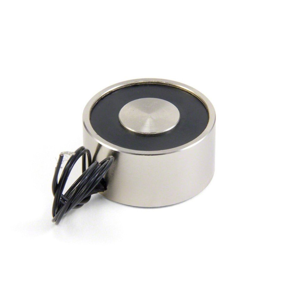 Ø90x60 mm Electromagnet - 95 kg Pull Force