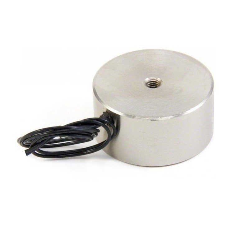 Ø90x60 mm Electromagnet - 95 kg Pull Force