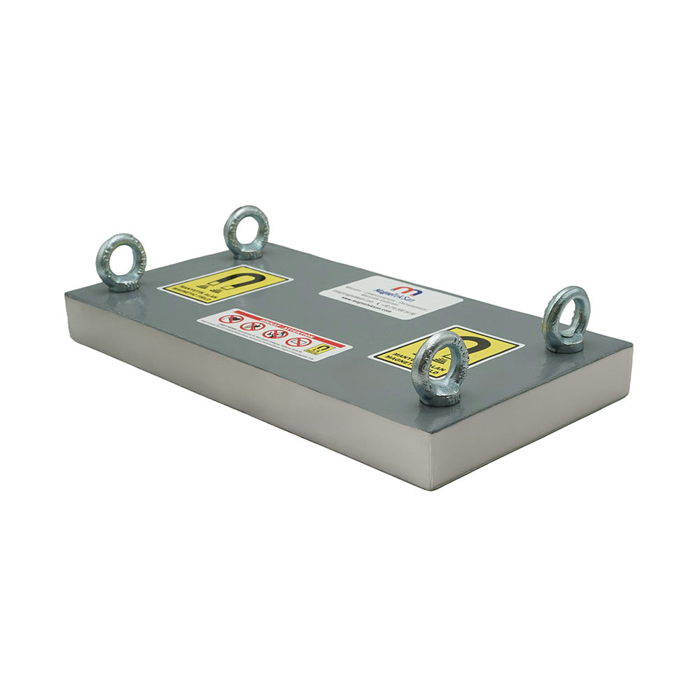 400x210x42 mm - 80°C Durable Flat Neodymium Plate Magnet for Sunflower Oil Extraction Process