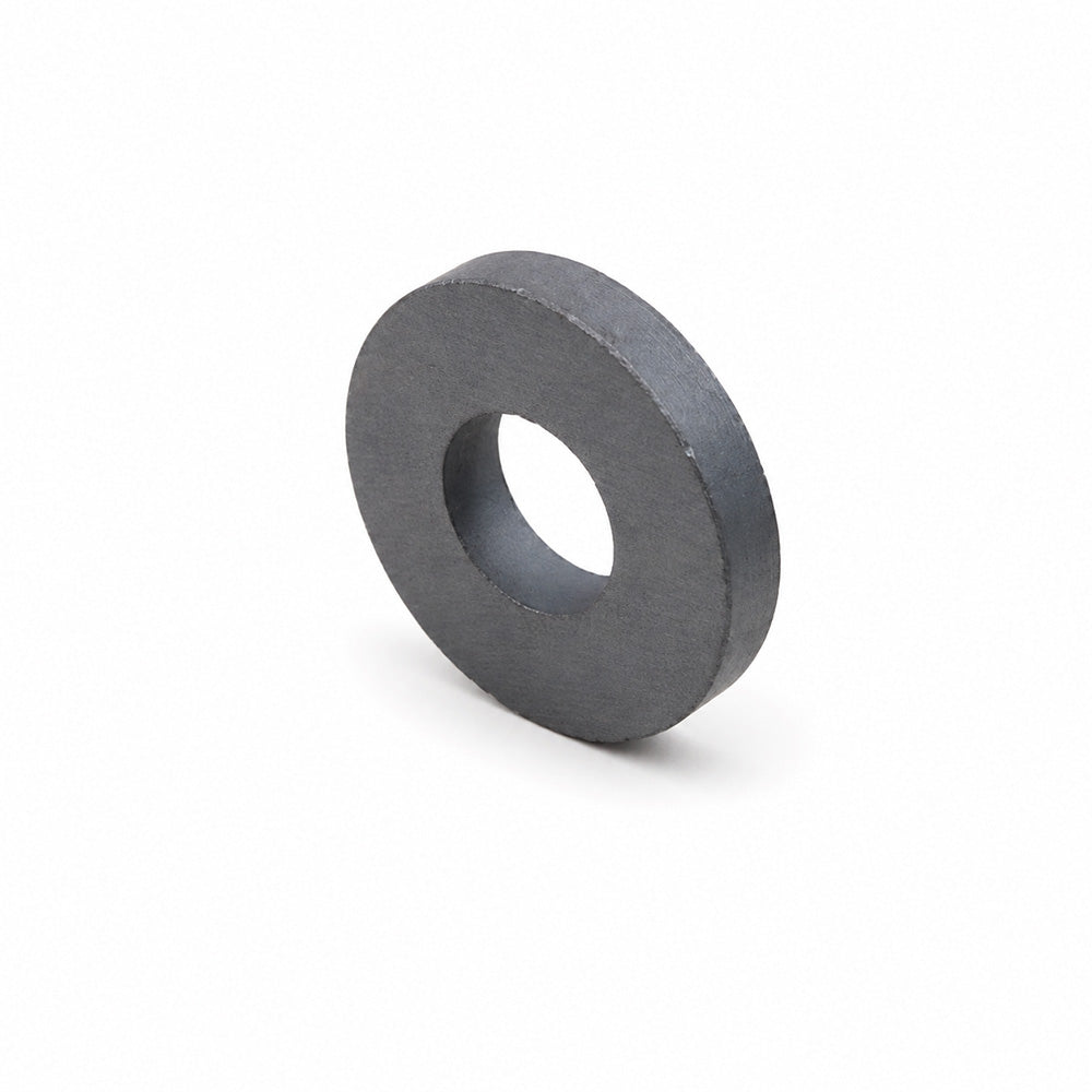 17 mm Outer Diameter, 7 mm Inner Diameter, 3 mm Thickness Y35 Ferrite Ring Magnet