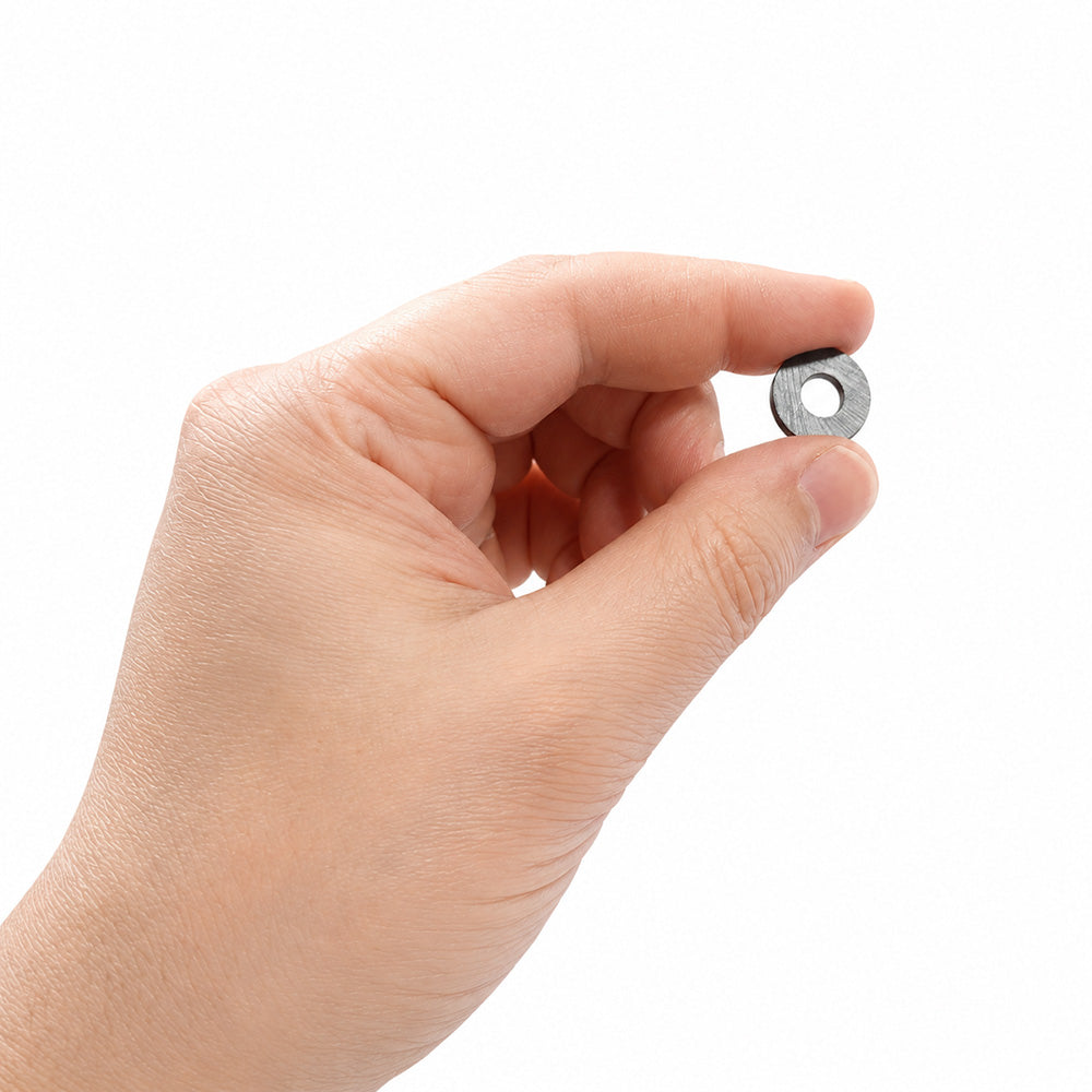 17 mm Outer Diameter, 7 mm Inner Diameter, 3 mm Thickness Y35 Ferrite Ring Magnet