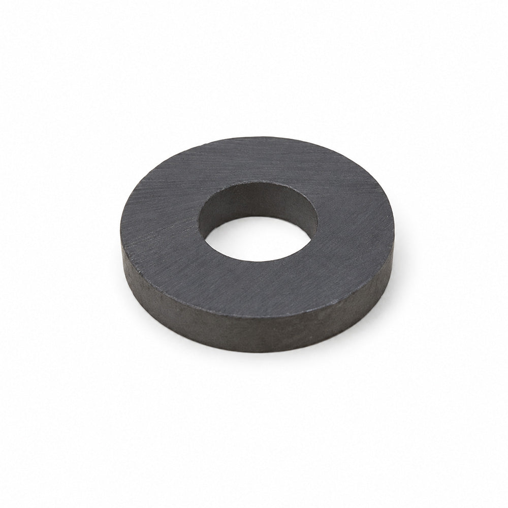 17 mm Outer Diameter, 7 mm Inner Diameter, 3 mm Thickness Y35 Ferrite Ring Magnet