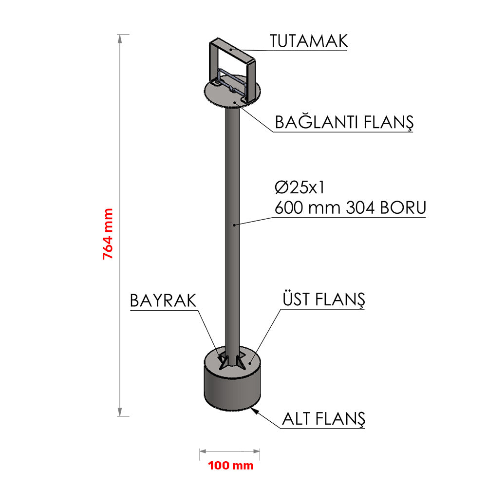 Pull and Release Magnet - Neodymium Magnet with Handle