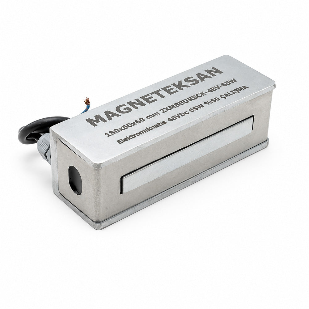 180x60x60 mm Electromagnet for Steel Material Handling