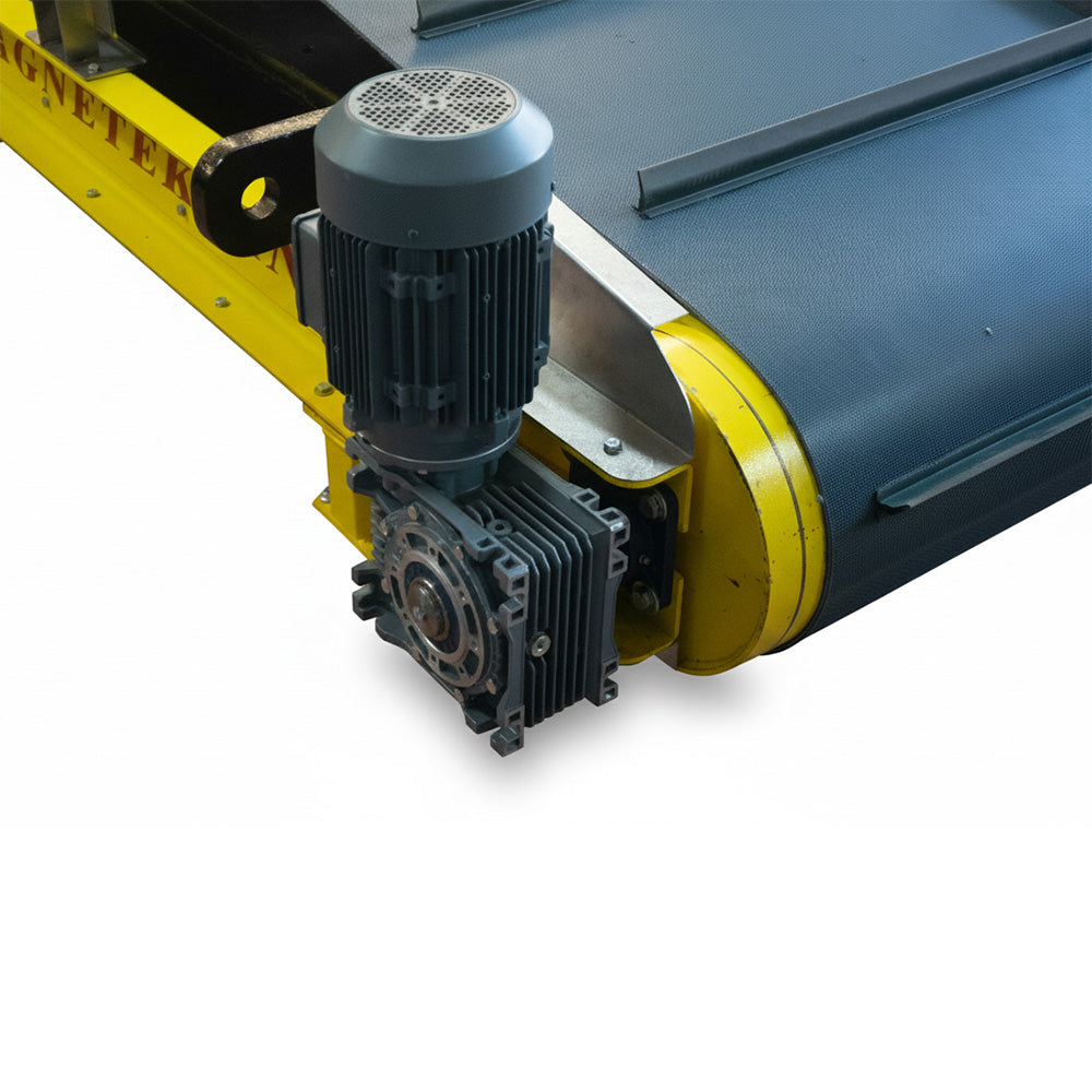 1200 mm Overband Seperator, Automatic Self-Cleaning, Top Magnetic Separator For Cement Factories, Y35 Ferrite Magnet, 35 cm Hanger Height