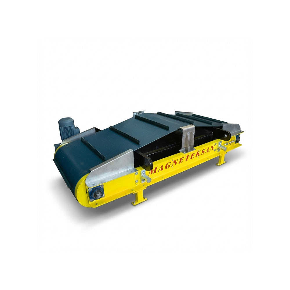 1200 mm Overband Seperator, Automatic Self-Cleaning, Top Magnetic Separator For Cement Factories, Y35 Ferrite Magnet, 35 cm Hanger Height