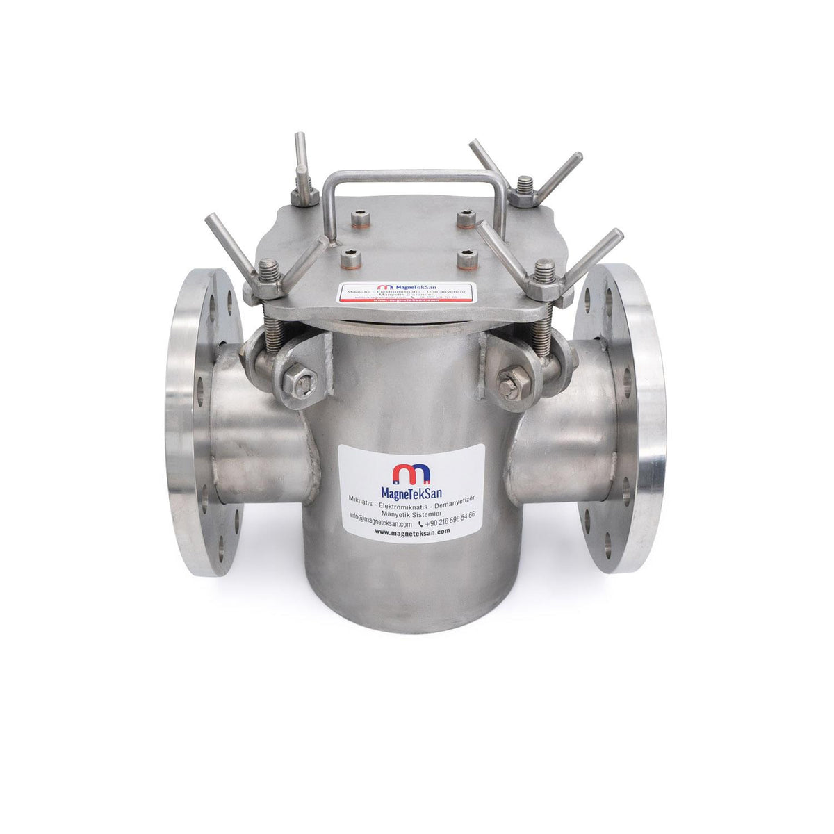 DN100 Magnetic Filter - N35SH Magnetized, High Temperature Resistant