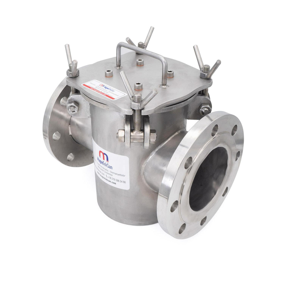 DN100 Magnetic Filter - N35SH Magnetized, High Temperature Resistant
