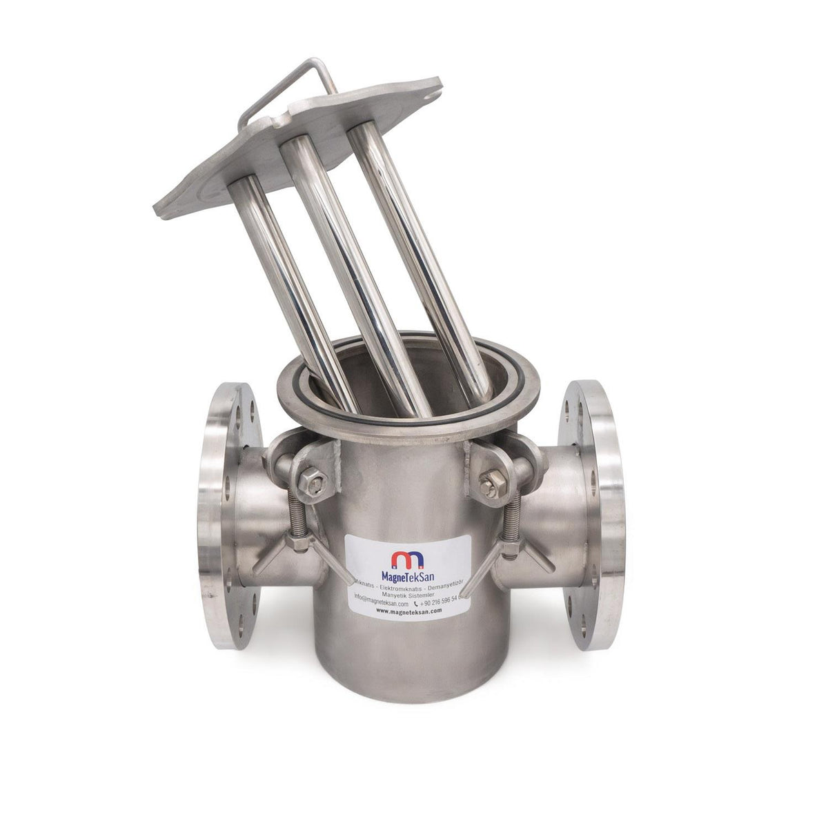 DN100 Magnetic Filter - N35SH Magnetized, High Temperature Resistant