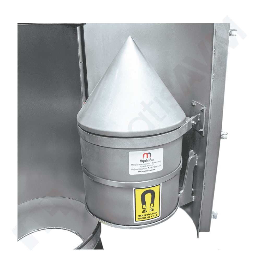 DN350 Ferrite Bullet Magnet (Magnetic Separator) – Stainless Steel