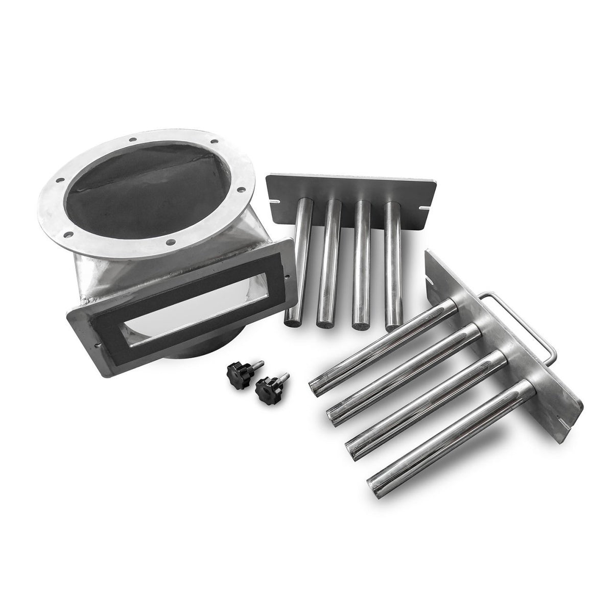 DN200 Inlet/Outlet Drawer Type Grid Magnet - Full Stainless Steel