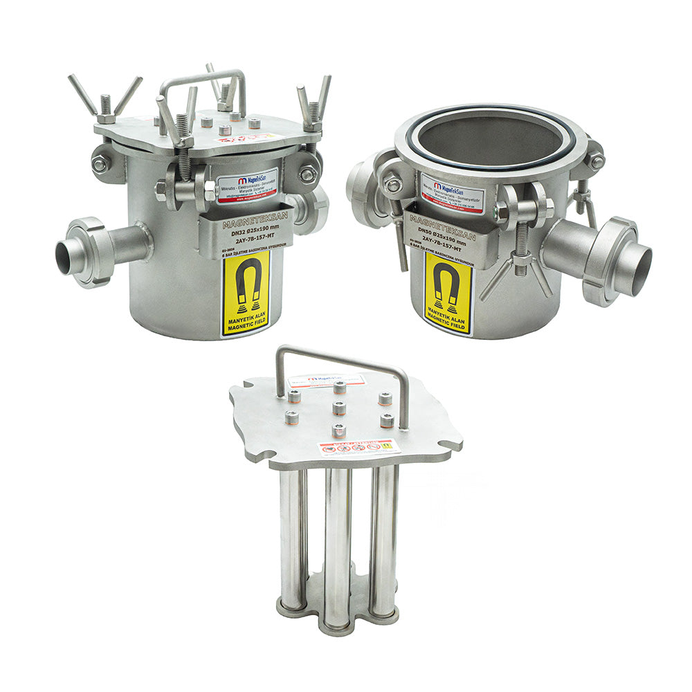 Neodymium Filter Magnet for Metal Separation in DN32 Liquid Lines
