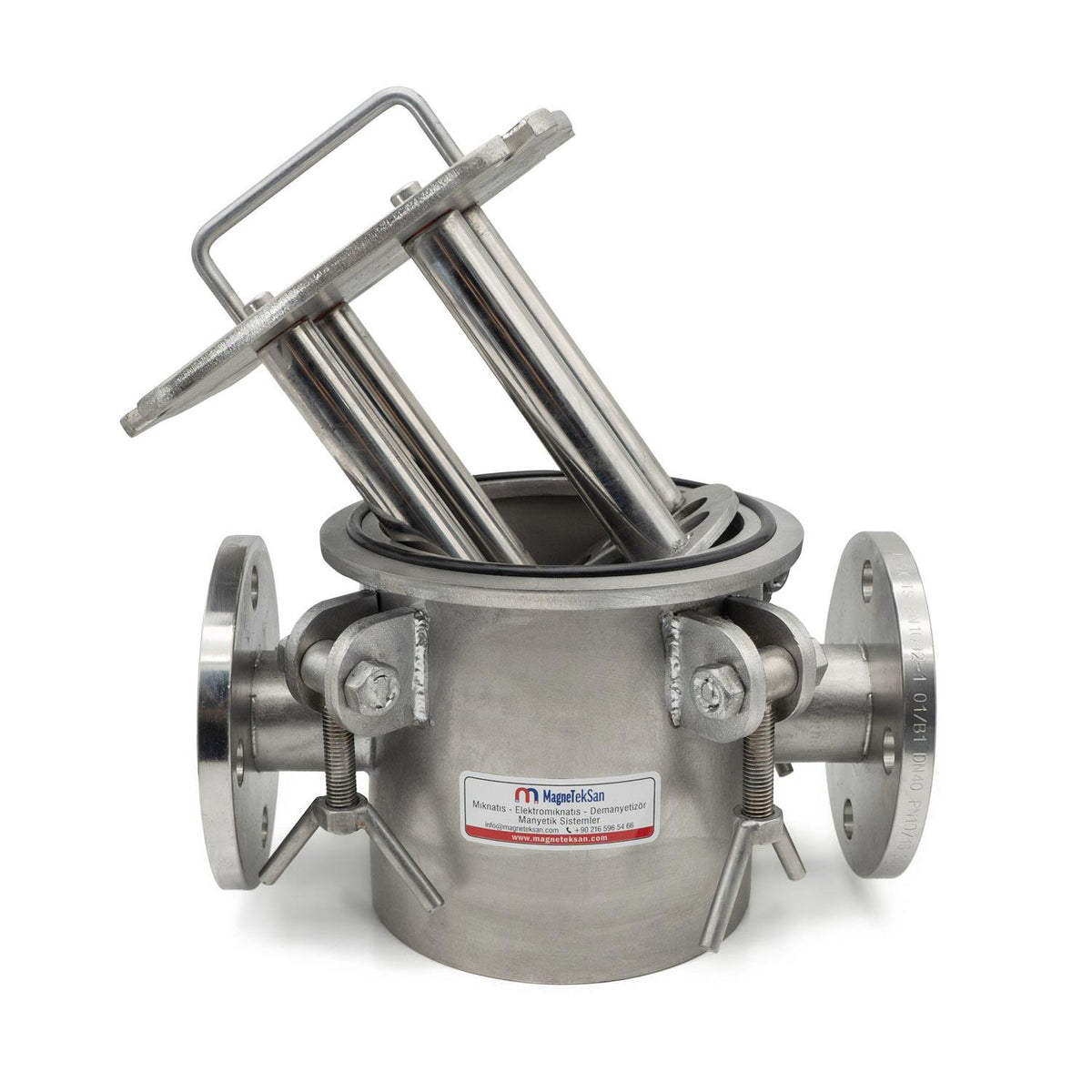 DN40 Neodymium Magnetic Filter - Suitable for Liquid Foods - Leakproof