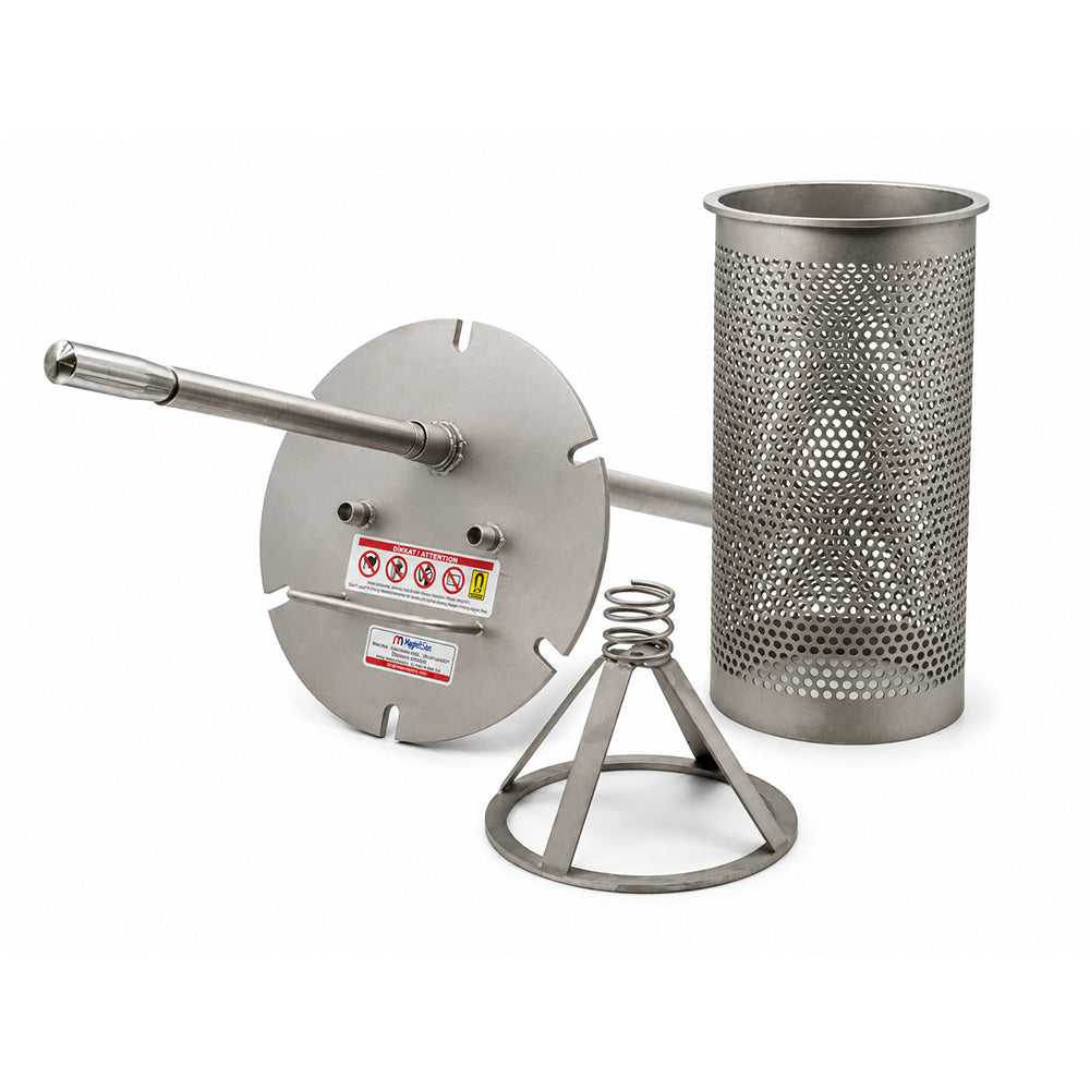 Neodymium Magnetic Filter for Chocolate Lines – DN50, Easy-Clean, with Ø25 × 290 mm Neodymium Magnetic Rods