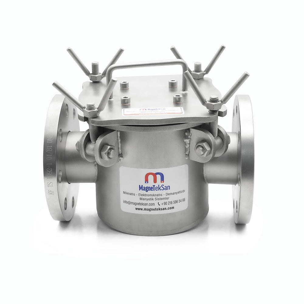 DN50 Flanged Inlet/Outlet Magnetic Filter - Food Safe