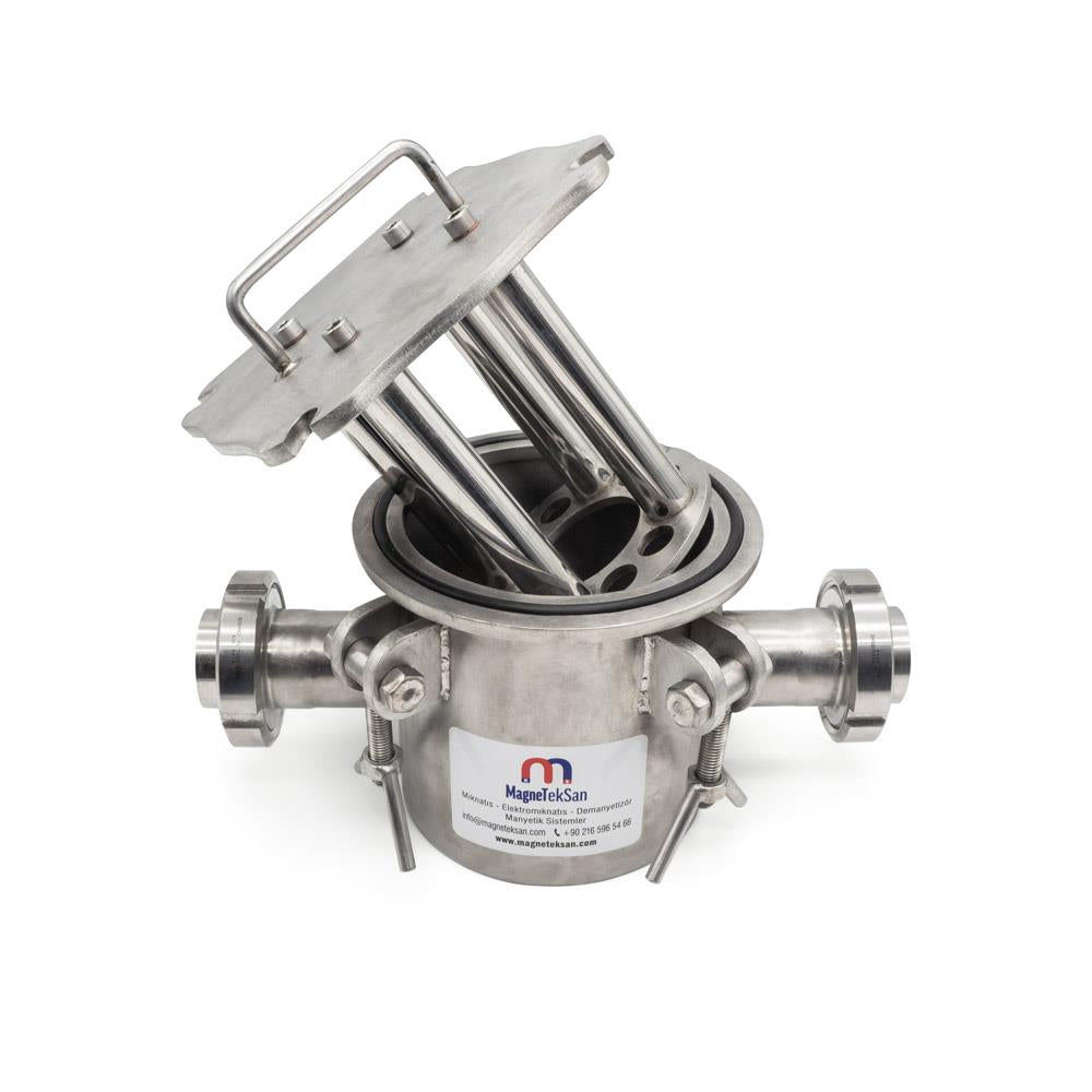Neodymium Magnetic Filter with DN50 Union - Rustproof and Leakproof