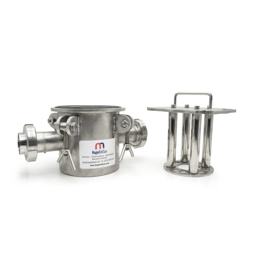 Neodymium Magnetic Filter with DN50 Union - Rustproof and Leakproof