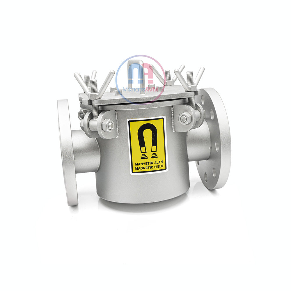 DN65 Ø25x190 mm Neodymium Magnetic Filter – High-Power Inline Iron Particle Separator