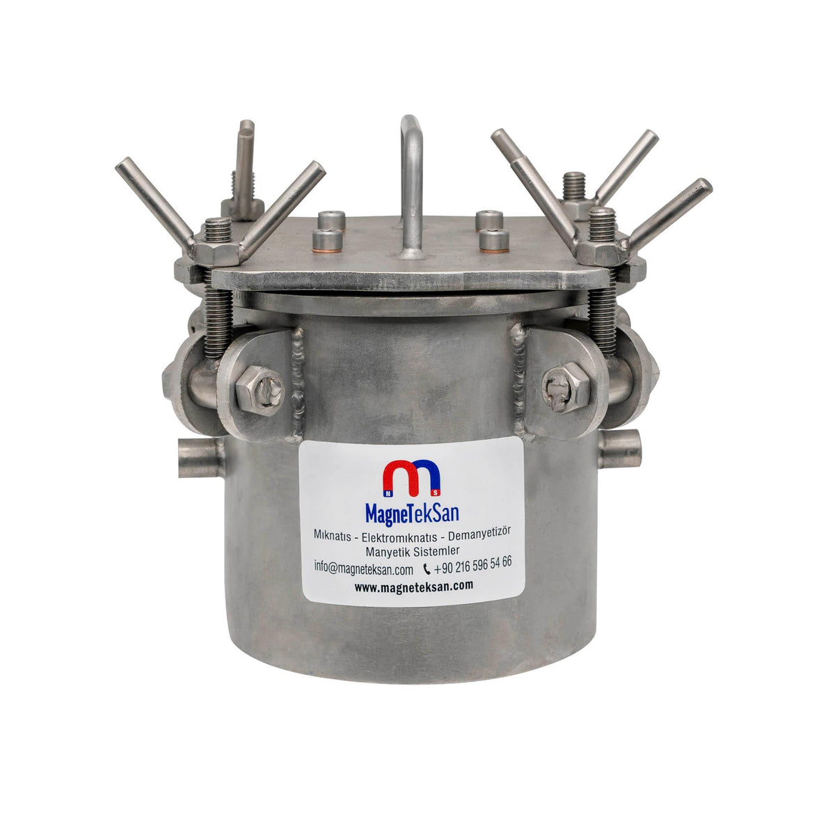 DN25 Magnet Magnetic Filter for Inlet-Outlet Chocolate Line - Stainless Steel