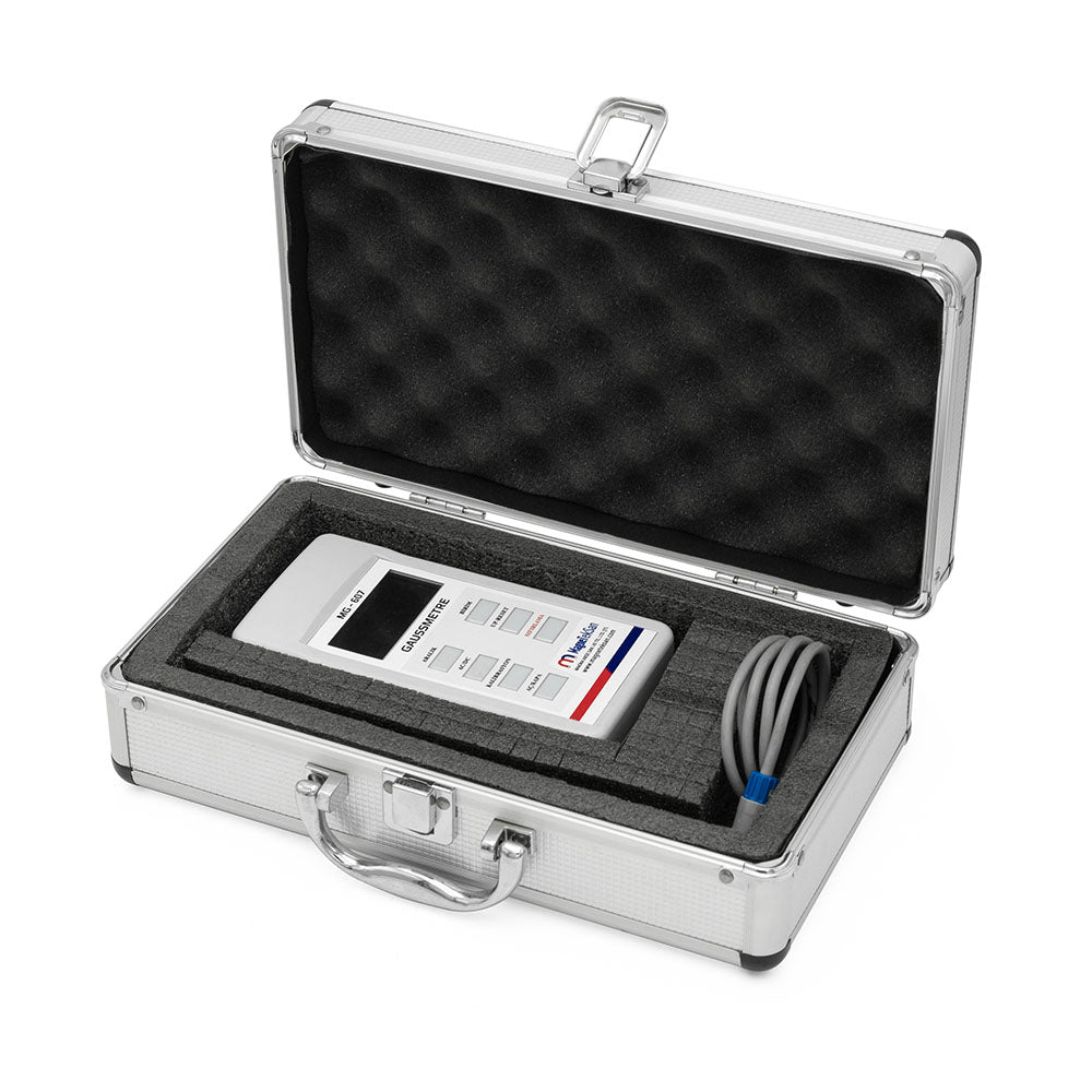 MG-607 Digital Gaussmeter - Professional Magnetic Field Measurement Device – Color Display, 0.1 Gauss Accuracy, Digital Gaussmeter & Tesla Meter