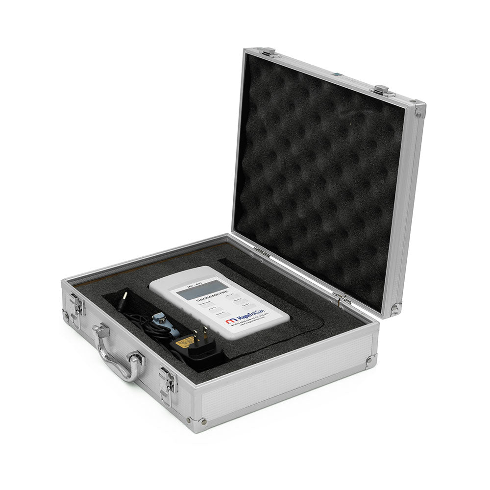 MG 605 Digital Gaussmeter - Industrial Magnetic Measurement Device – Digital Gaussmeter and Tesla Meter for Magnets and Electromagnets (DC/AC)