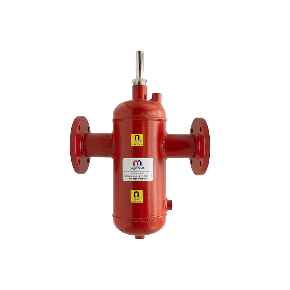 DN65 Magnetic Sludge and Sediment Trap for Heating and Cooling Systems – Neodymium Filter