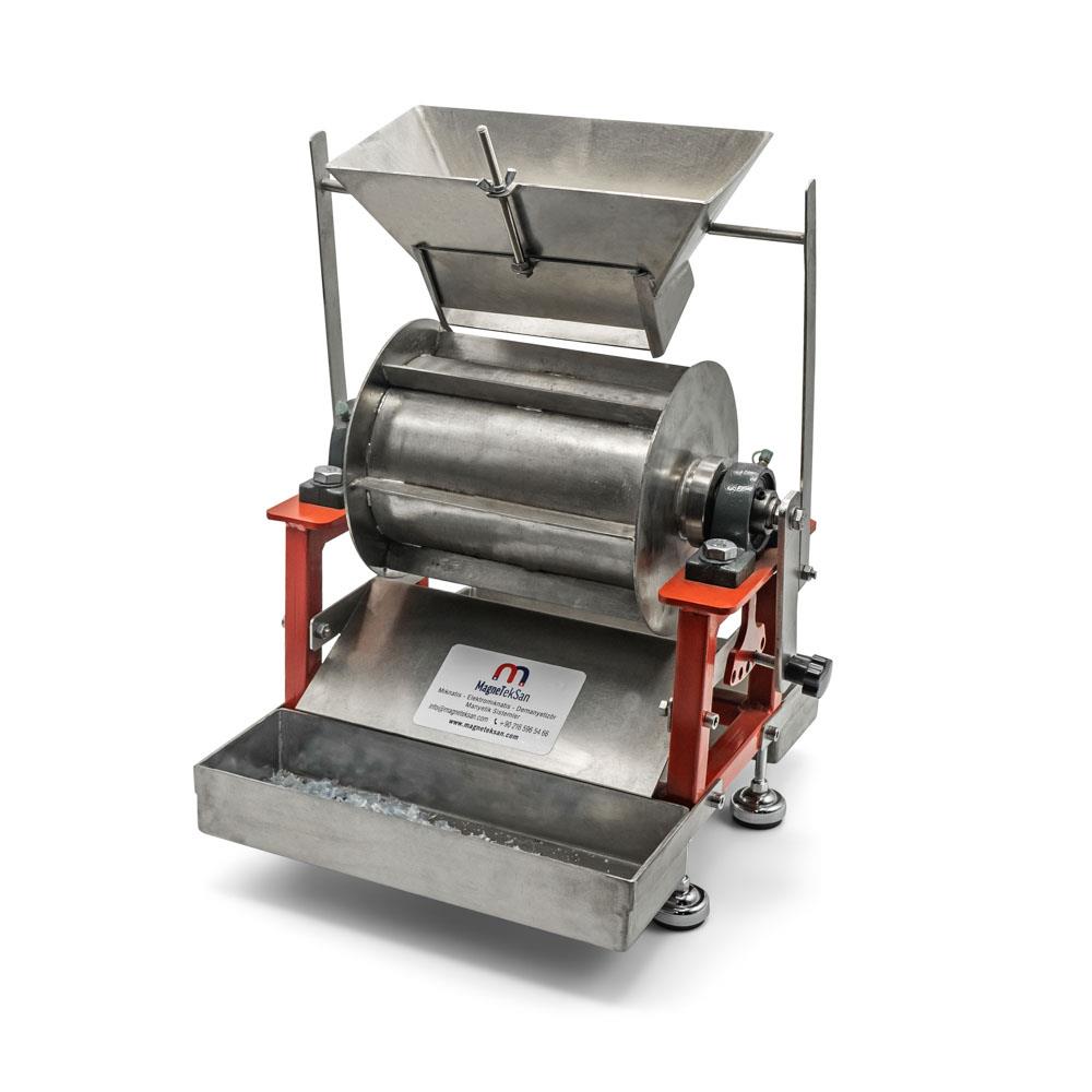 Laboratory Type Semi-Magnetic Drum Separator