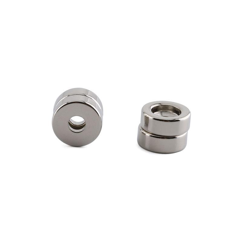 Ø15x5x5 mm - Perforated Neodymium Magnet