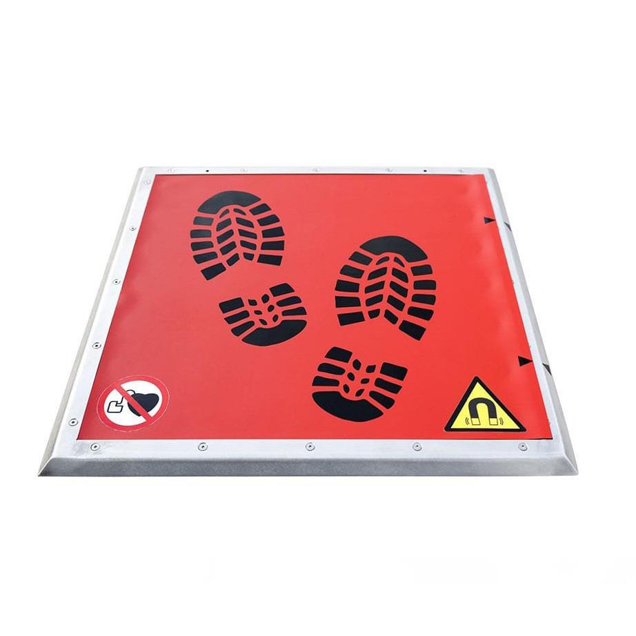 Stainless Proof Magnetic Mat - For Underfoot - Certified - 600x500x30 mm