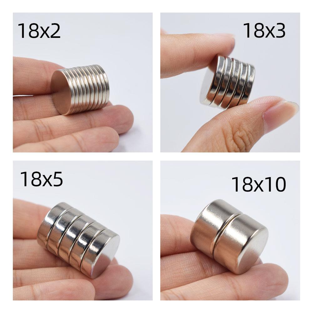 Curtain Magnet - Neodymium - Ø18x3 mm