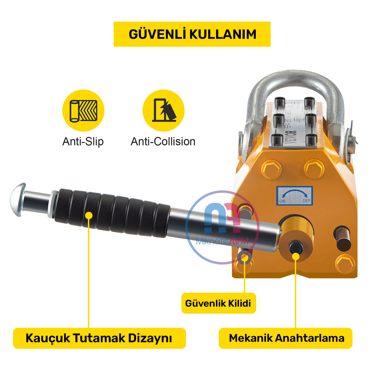 PML-400 Magnetic Lifter - 400 kg Strenght