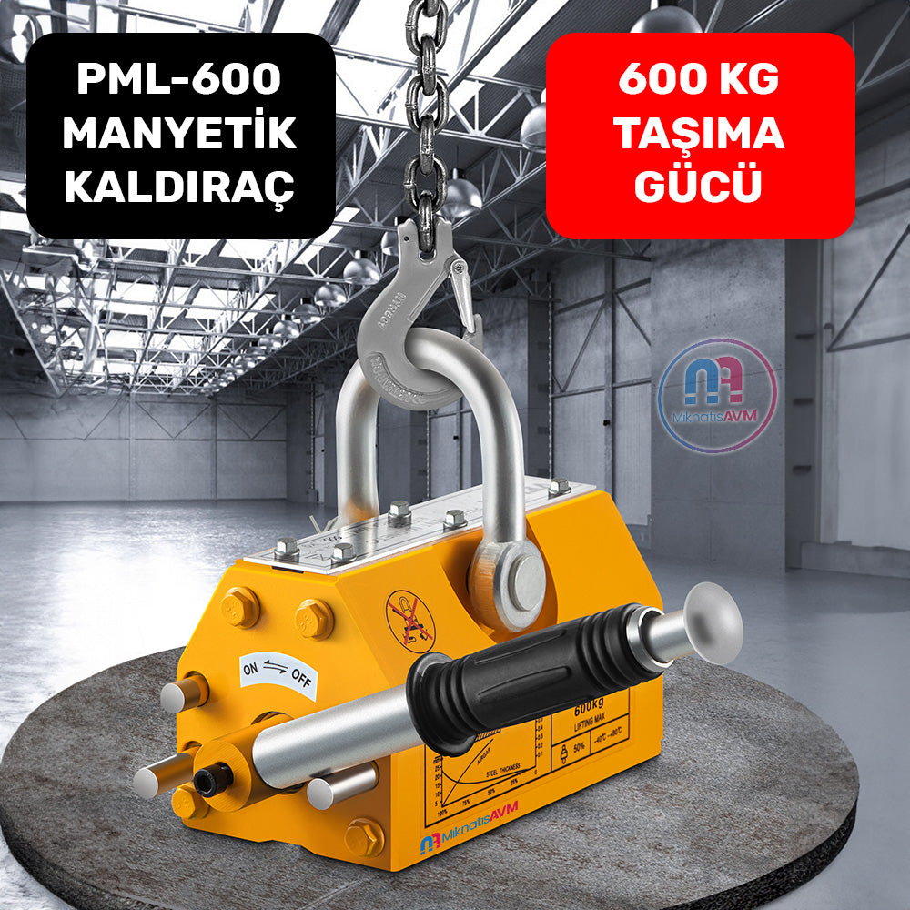 PML-600 Magnetic Lifter - 600 kg Capacity