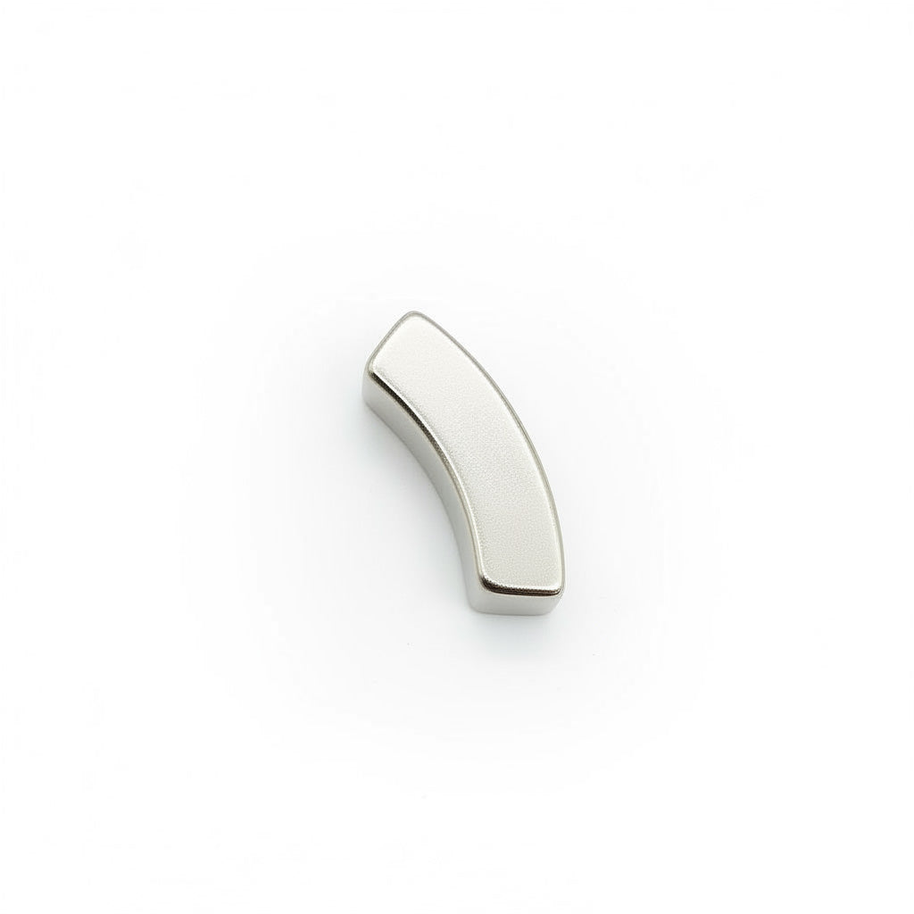 R25XR29X15X53.2X6 MM HALF-MOON SHAPED N42 Neodymium Magnet