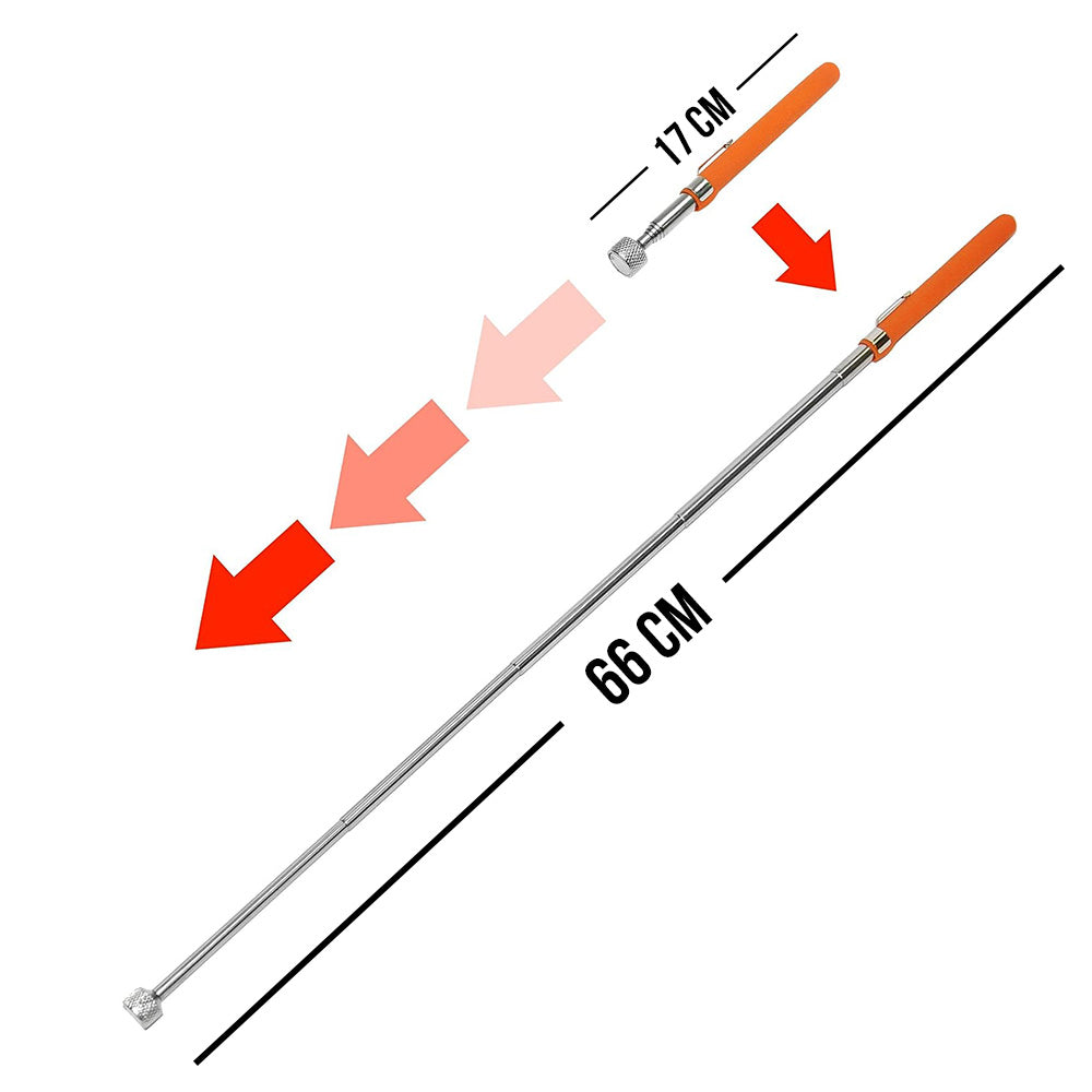 Telescopic Metal Collector Bar - 10 LB