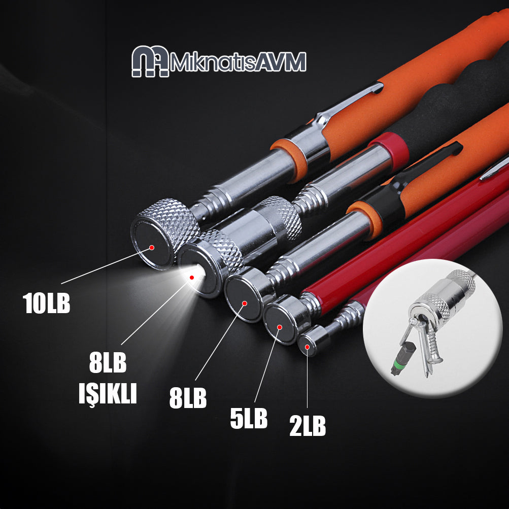 Telescopic Metal Collector Bar - 10 LB
