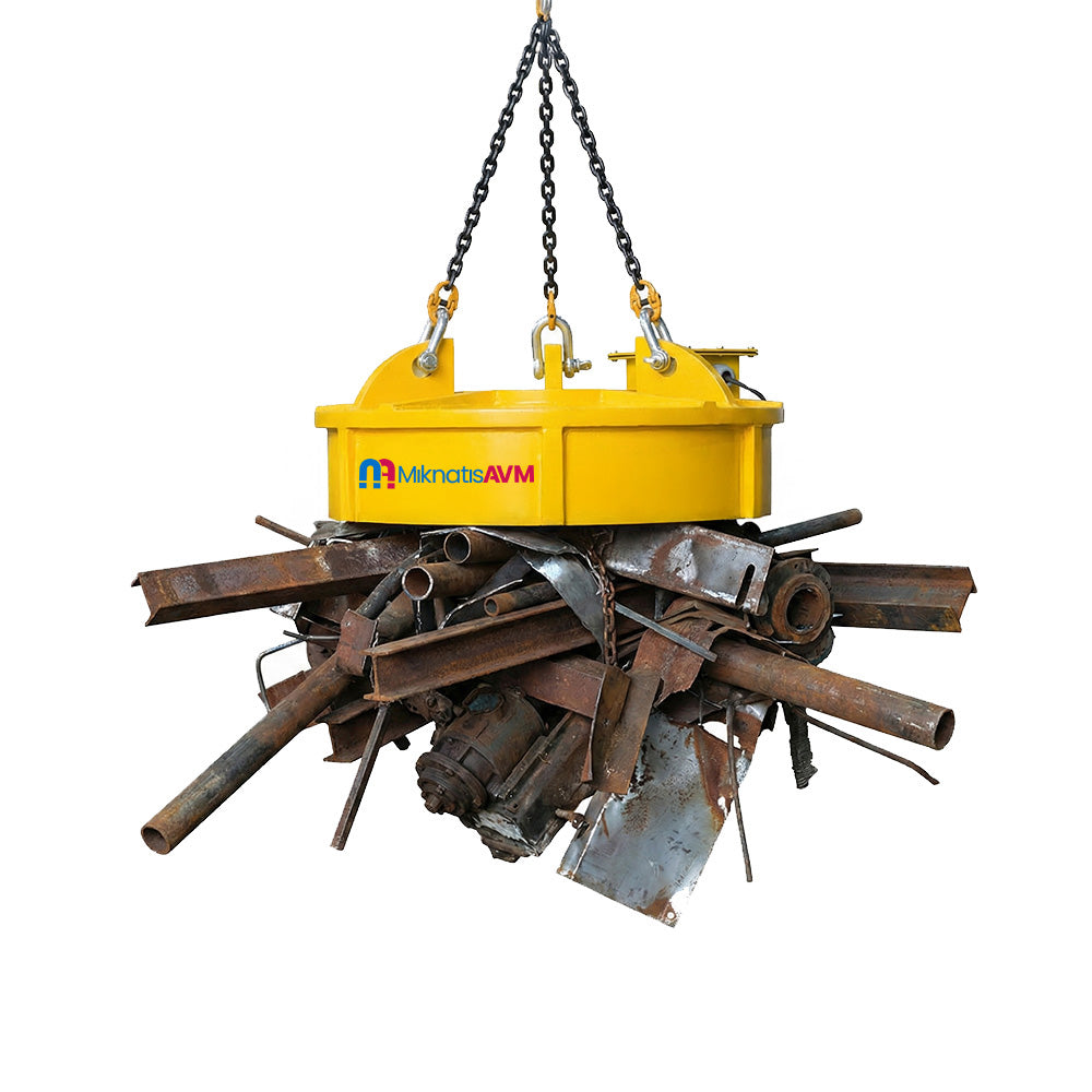 Ø850 mm Electromagnetic Scrap Removal Magnet