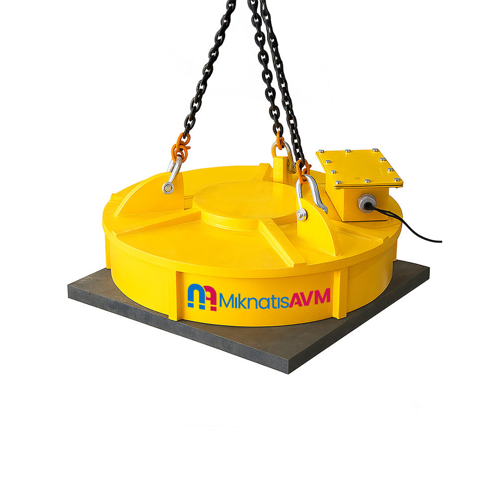 High Lifting Capacity Ø1050 mm Steel Plate Electromagnet