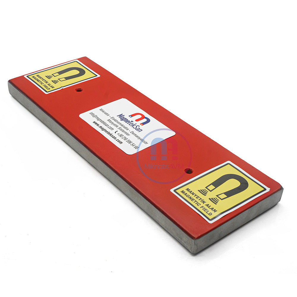 High-Performance Neodymium Plate Magnet – 350x120x22 mm | Powerful Metal Separation Solution