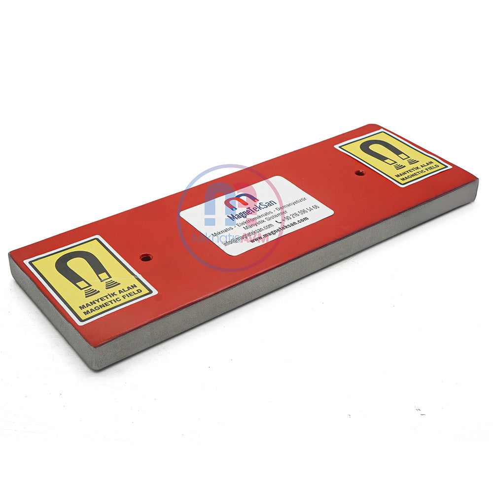 High-Performance Neodymium Plate Magnet – 350x120x22 mm | Powerful Metal Separation Solution