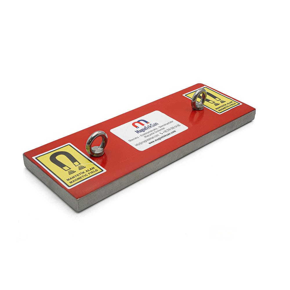 High-Performance Neodymium Plate Magnet – 350x120x22 mm | Powerful Metal Separation Solution